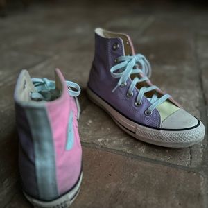 Converse Chuck Taylor Tri-color High Tops 'Pastels Are Hot'